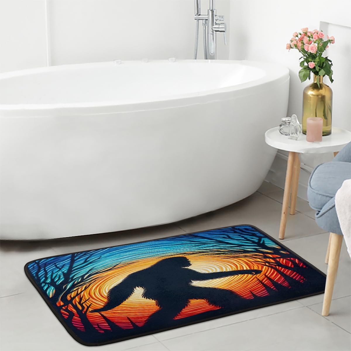 Bigfoot Kitchen Rugs Kitchen Mats Non Slip Floor Mat (Color 25)