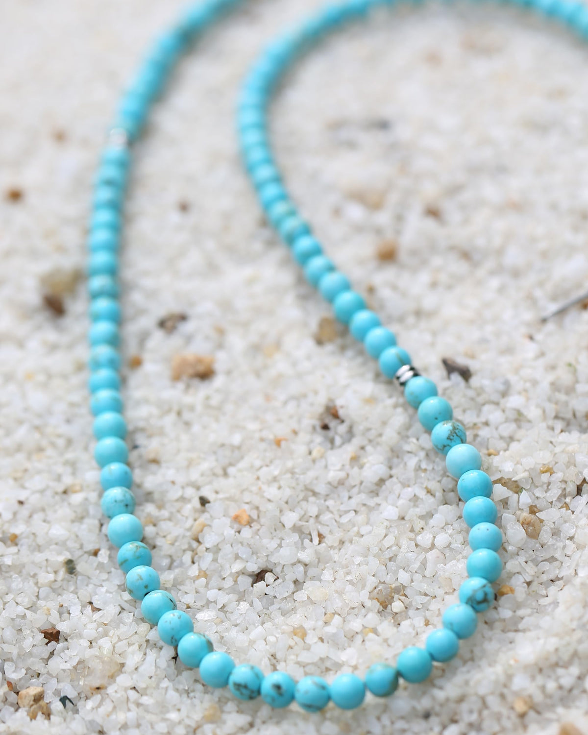 Turquoise Necklace for Men (24 inches / Turquoise)