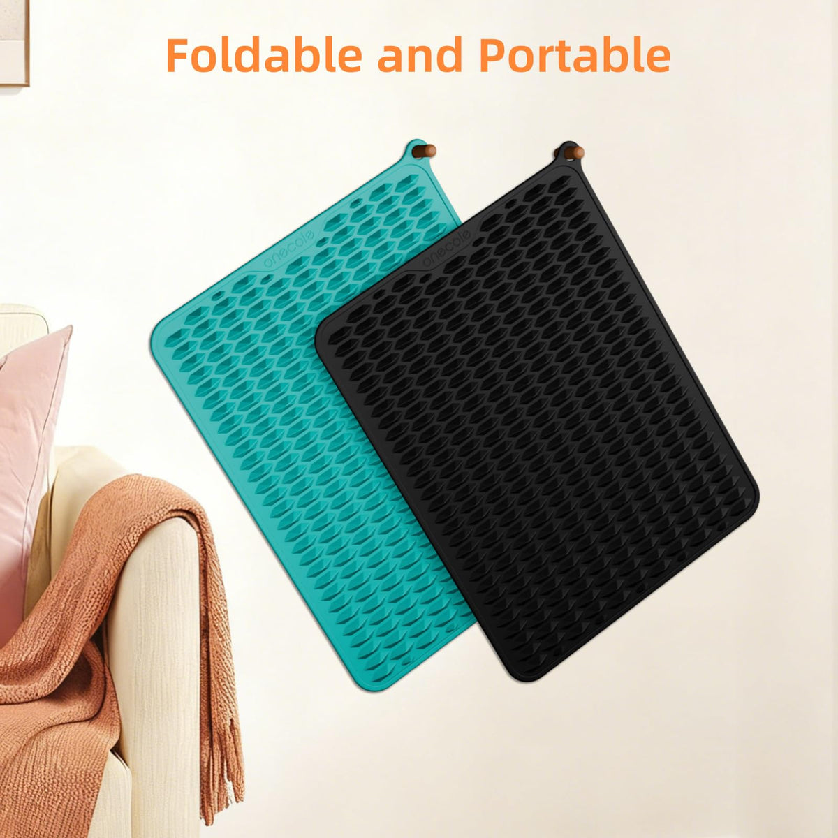 Acupressure Mat for Foot Massage (Black)