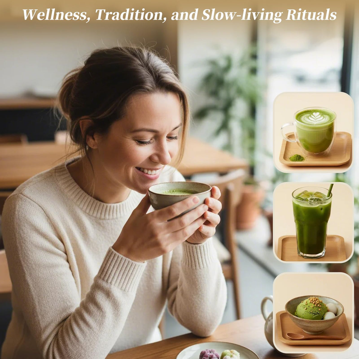 Matcha Whisk Kit (Japanese Style-Green)