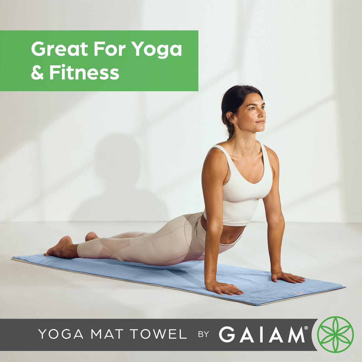 Yoga Mat Towel (Lilac Lace)