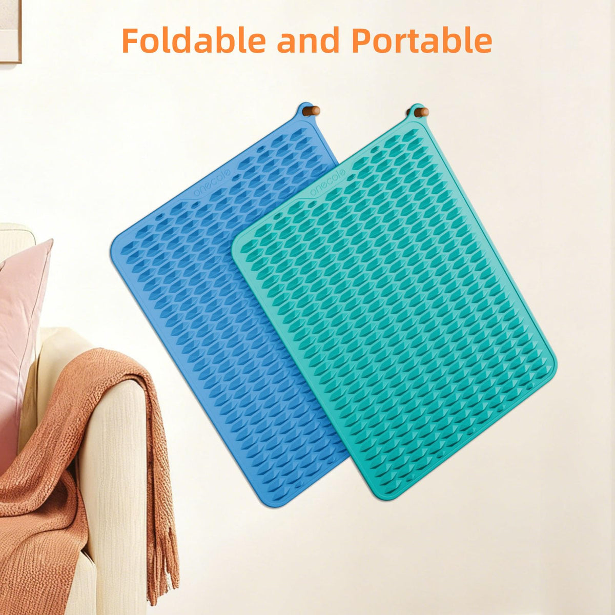 Acupressure Mat for Foot Massage (Green)