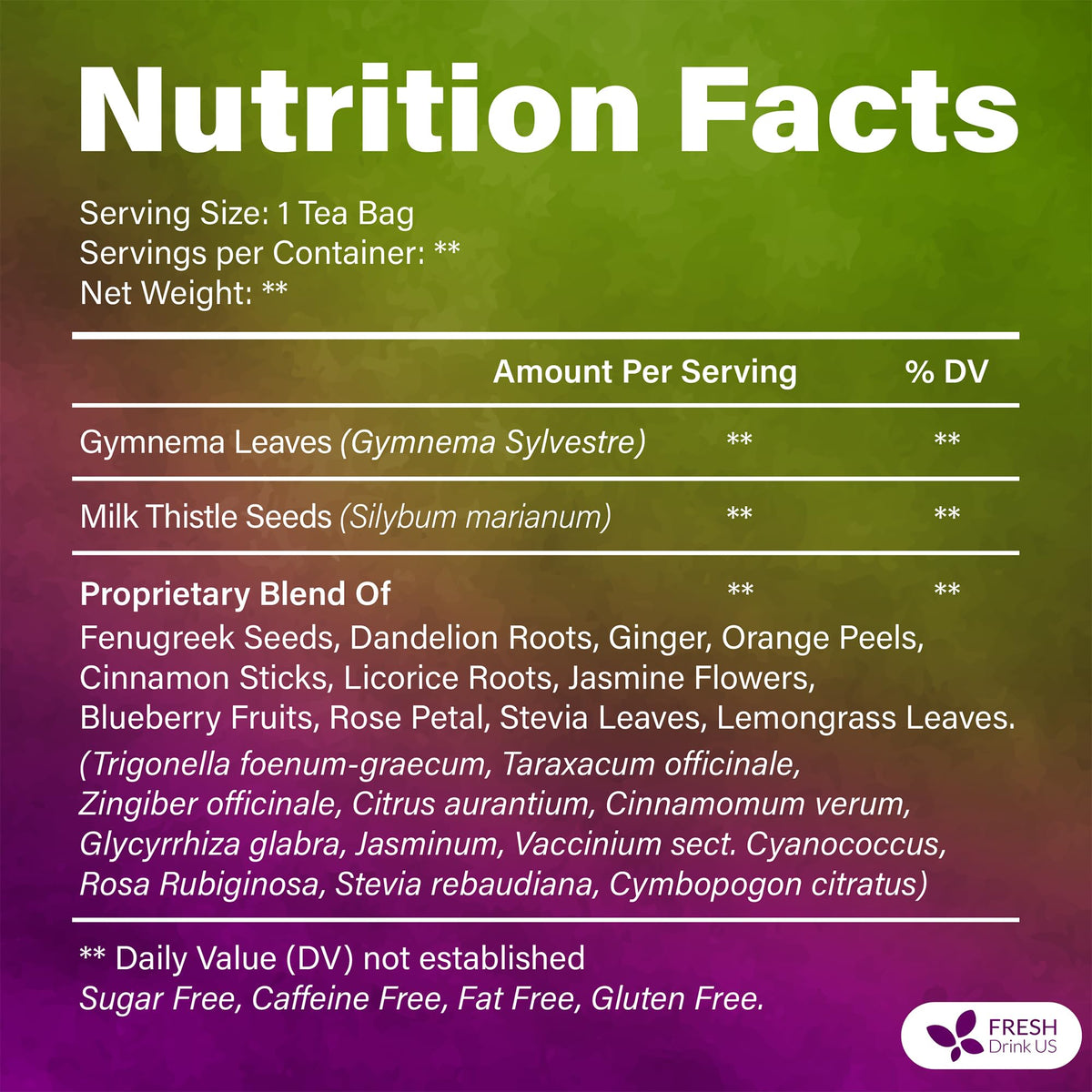 Vitality Balance Tea Bags (35 TEA BAGS)