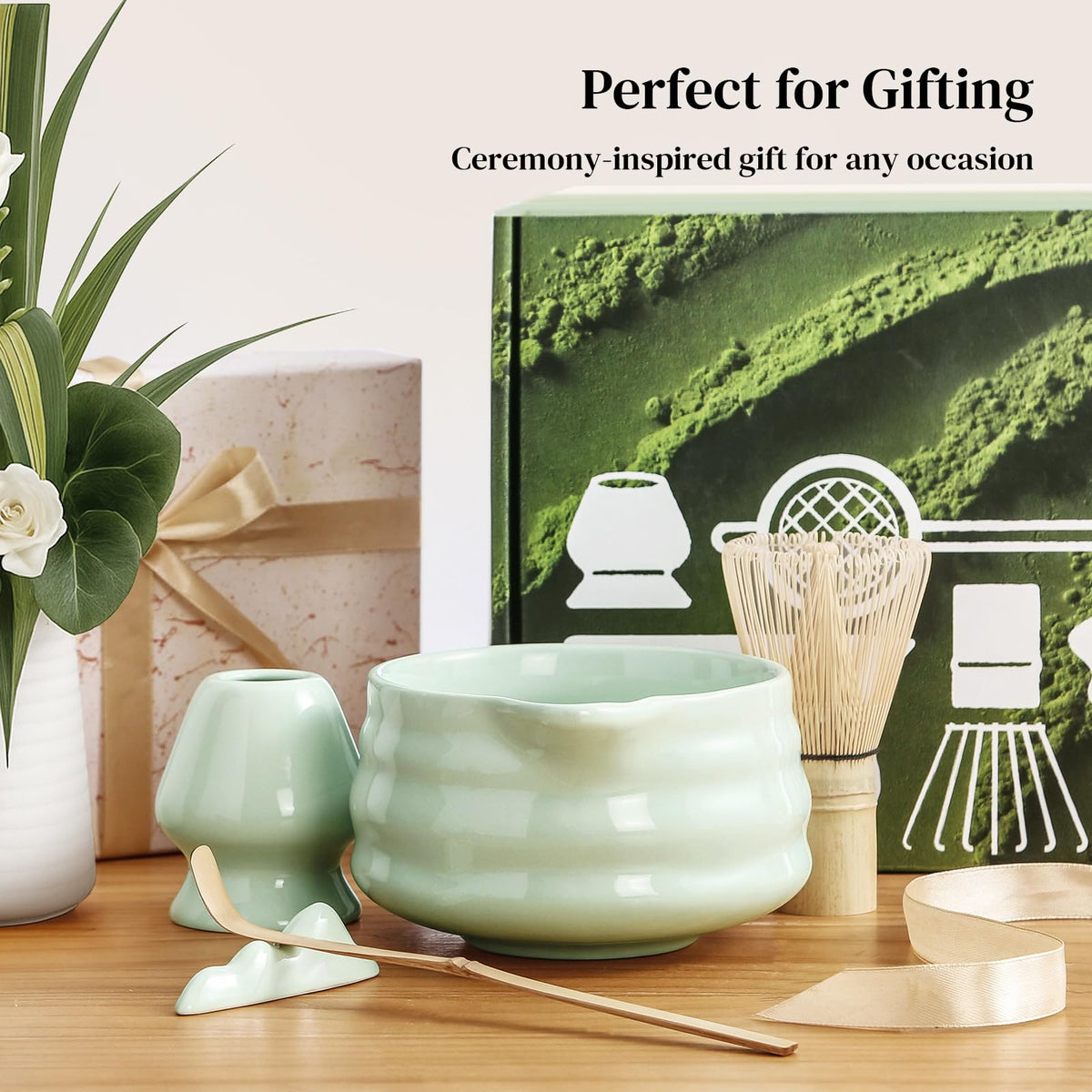 Matcha Whisk Set (Green)