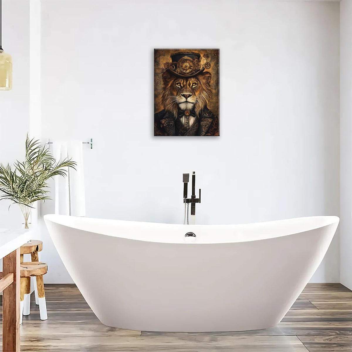 Lion Wall Art (Lion / 20"L x 16"W)