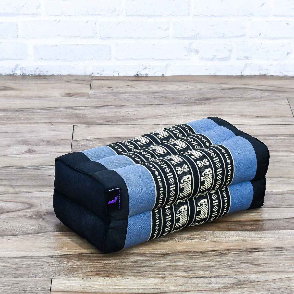 Yoga Block Cushion 14 x 7 x 4.5 inches (Sf15 - Blue)