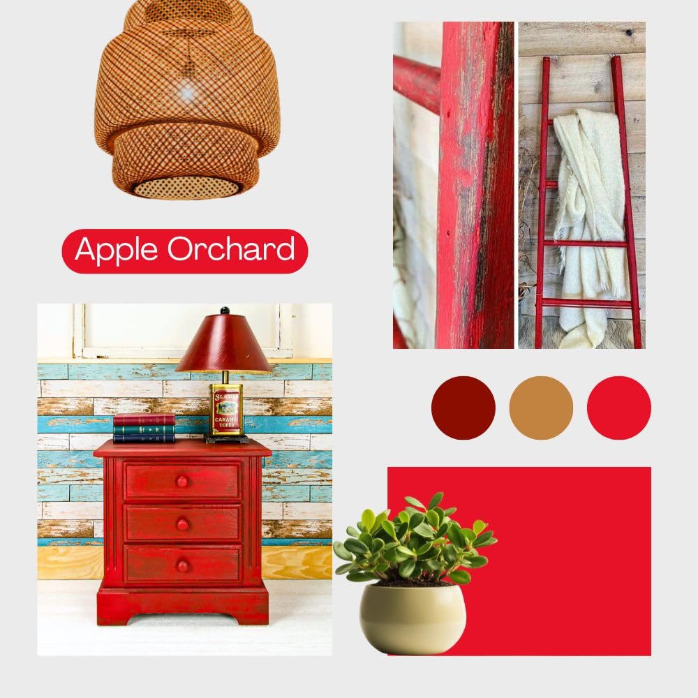 APPLE ORCHARD Chalk Paint for Furniture Painting DIY (Apple Orchard / 32 Fl Oz (Pack of 1))