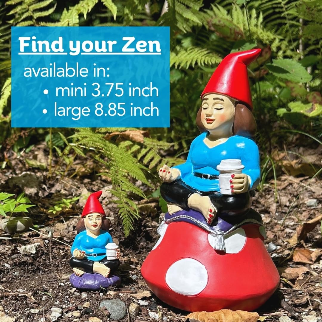 Mini Gnomes Zen Garden 3.75in (4in Tall / Zen Gnome)