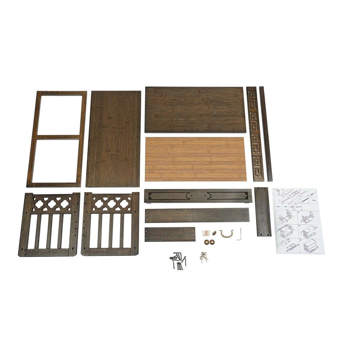 Altar Table Meditation Table with 1 Drawer Coffee Table for Sitting Multi (Walnut Color / 52*25*28cm/20.4*9.8*11in)