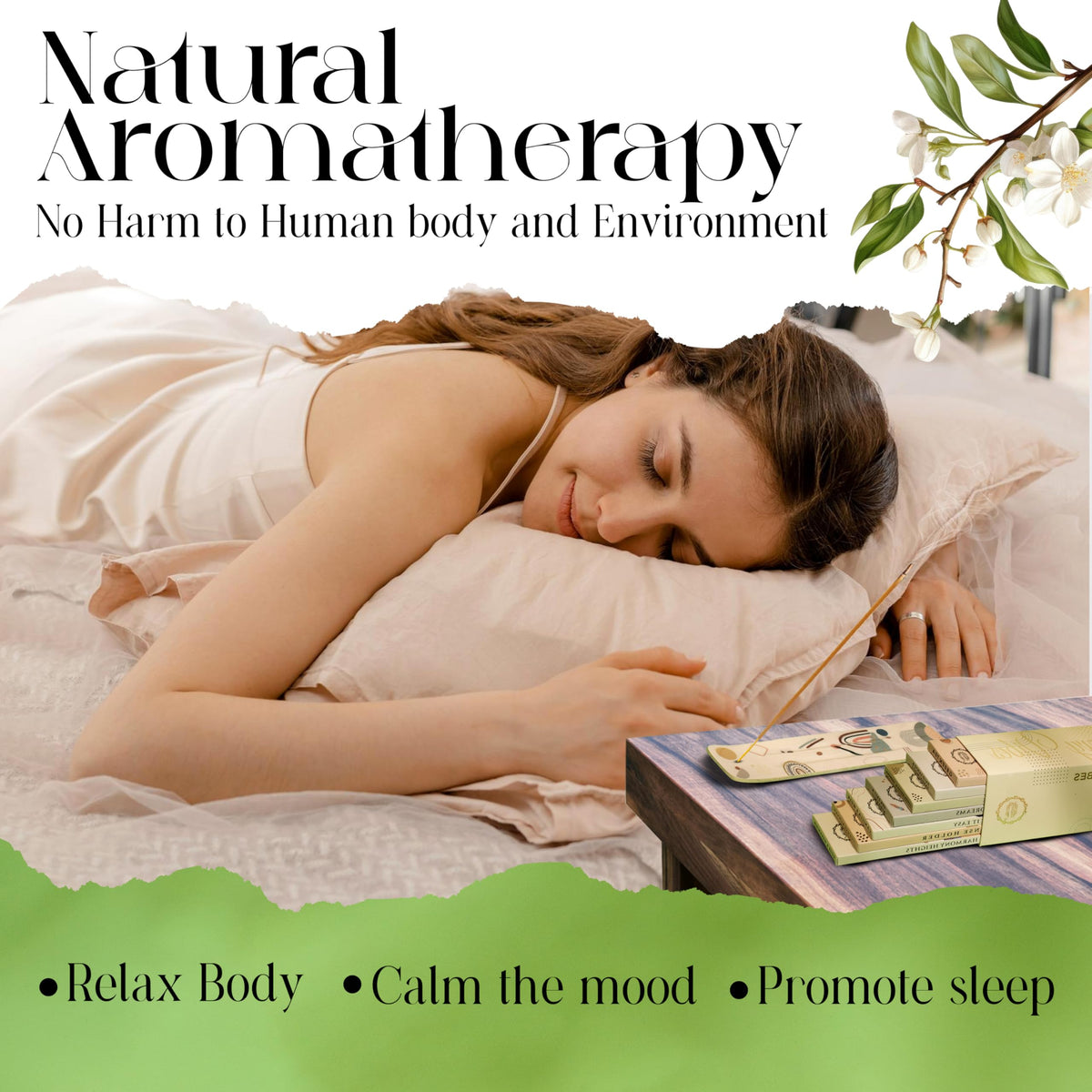 Incense Sticks Organic Non Toxic (Groovy Vibes)