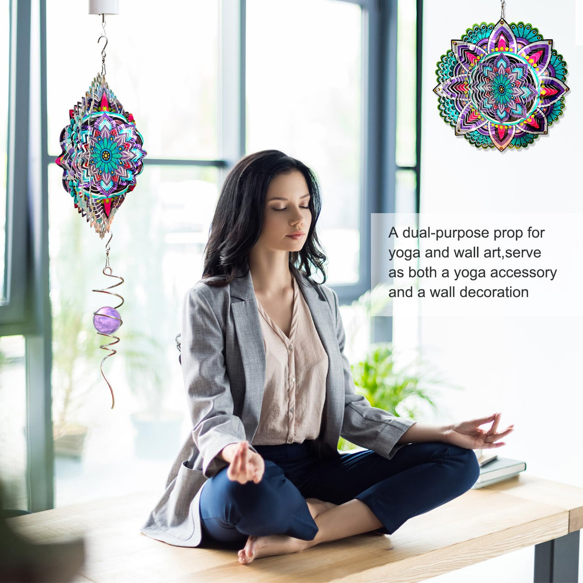 Wind Spinner Mandala Jasmine (Mandala Jasmine)