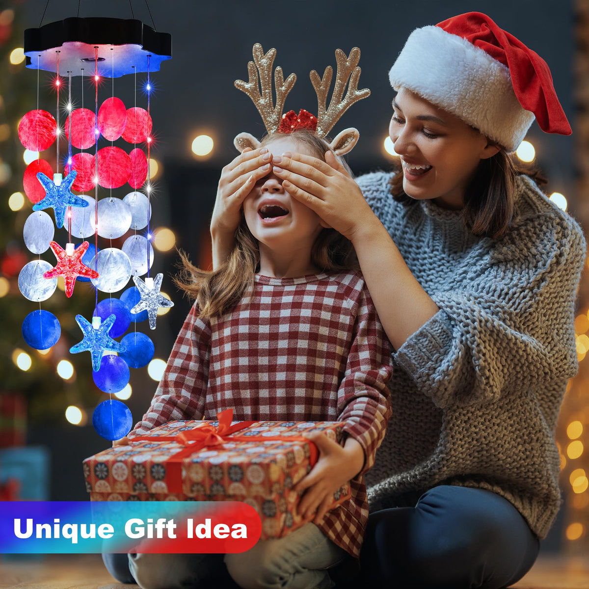 Solar Shell Gift for Mom Grandma Girls