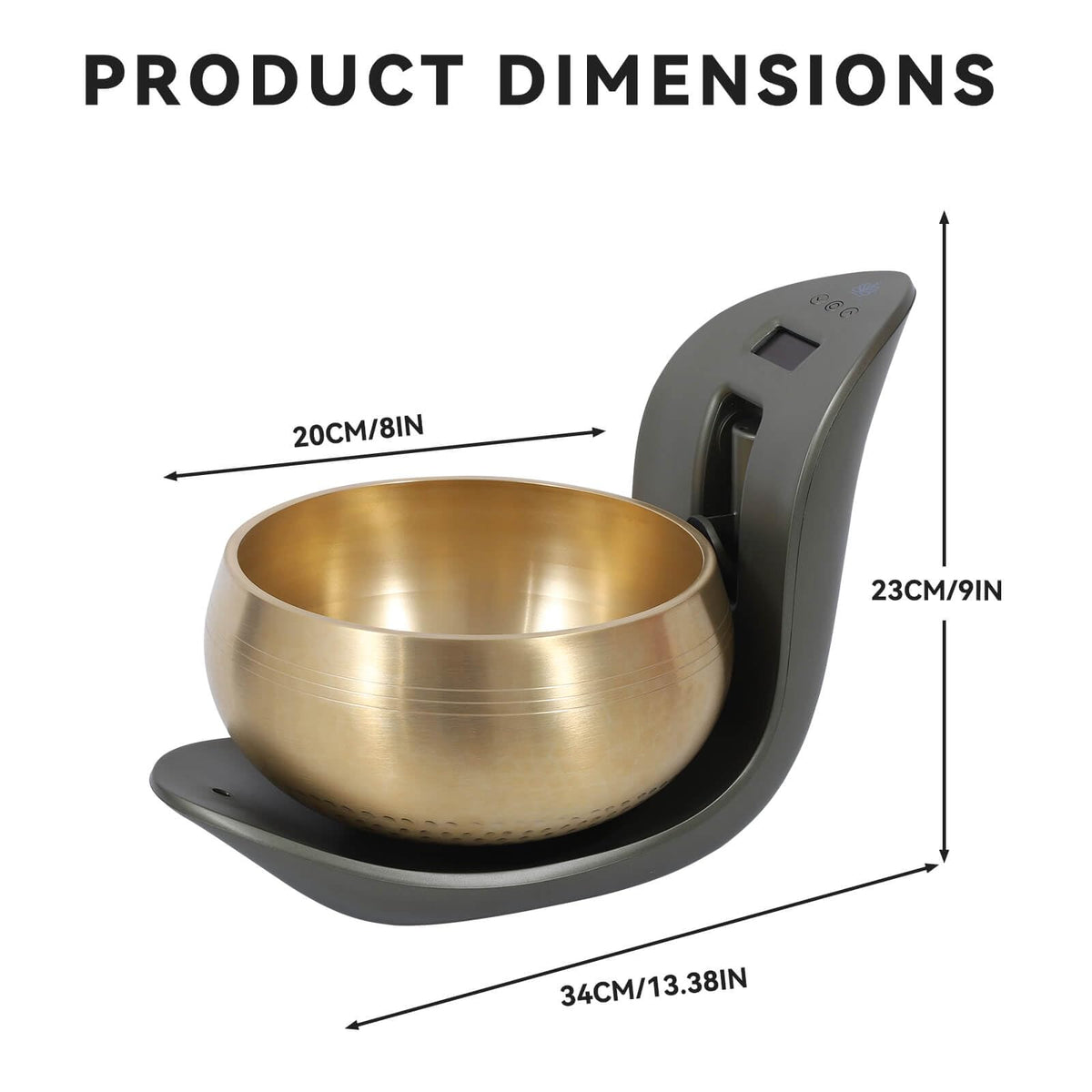 Automatic Singing Bowl (8 inch-Auto)