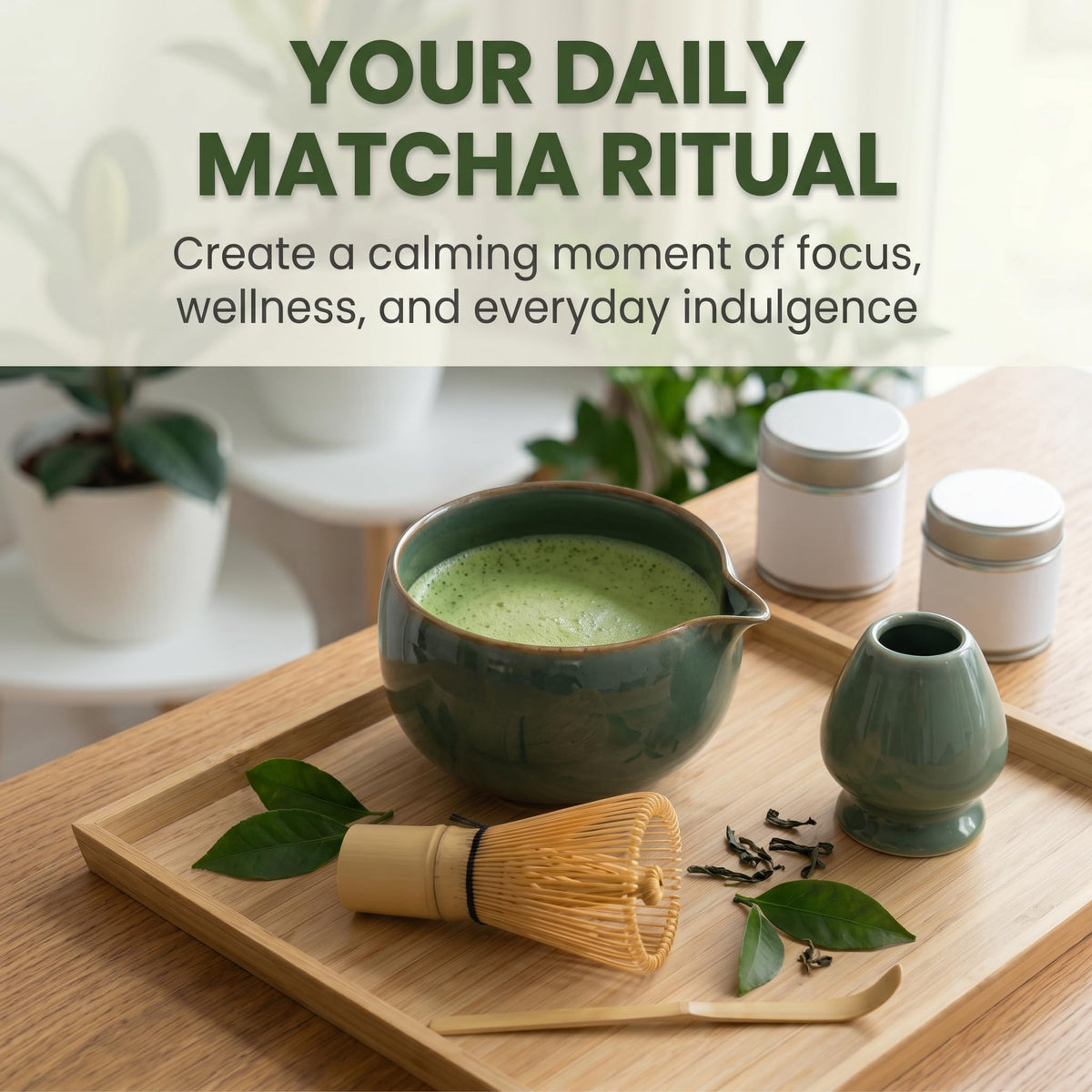 Premium 5 Piece Matcha Kit (Green)