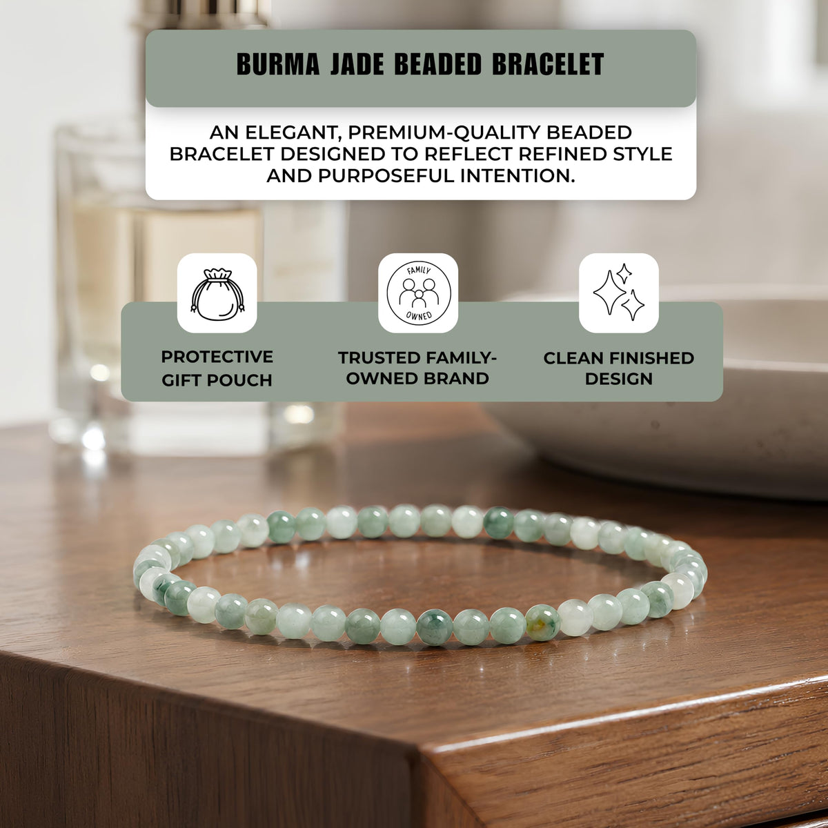 Burma Jade Bracelet (Burma Jade / Large)
