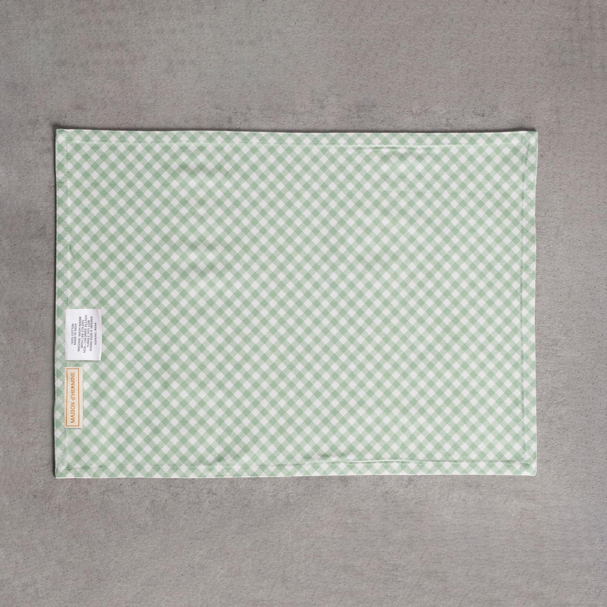 Placemats Set of 4 Reusable 100% Cotton (040 - Botanical Fresh / 13" X 19" (Pack of 4))