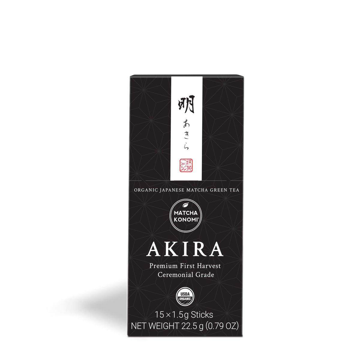Akira Matcha 15 x 1.5g Sticks (0.05 Ounce (Pack of 15))