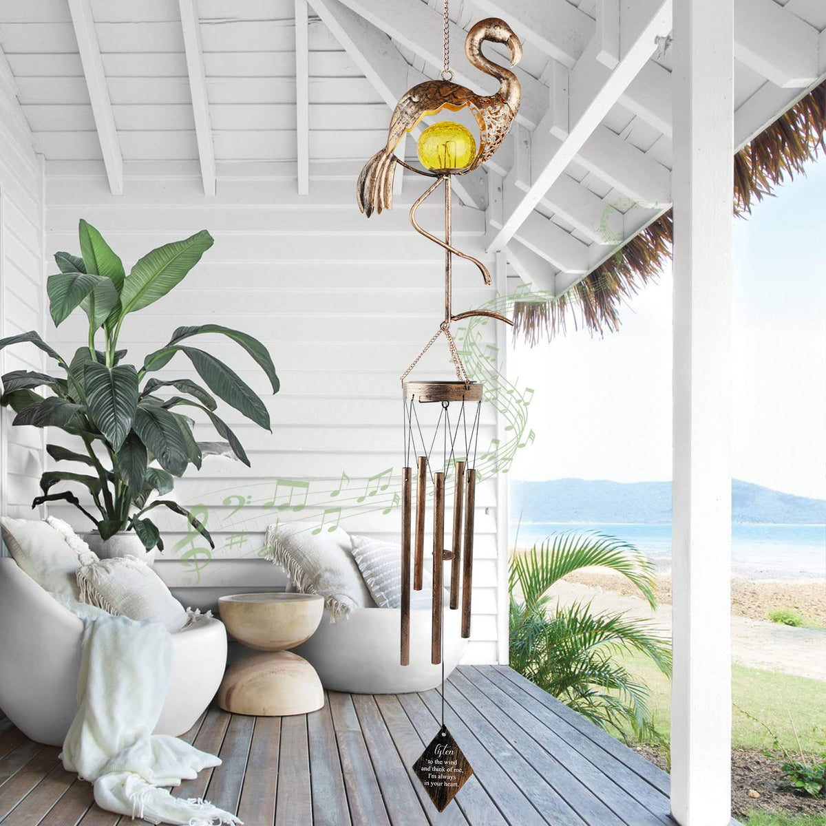 Flamingo Wind Chimes