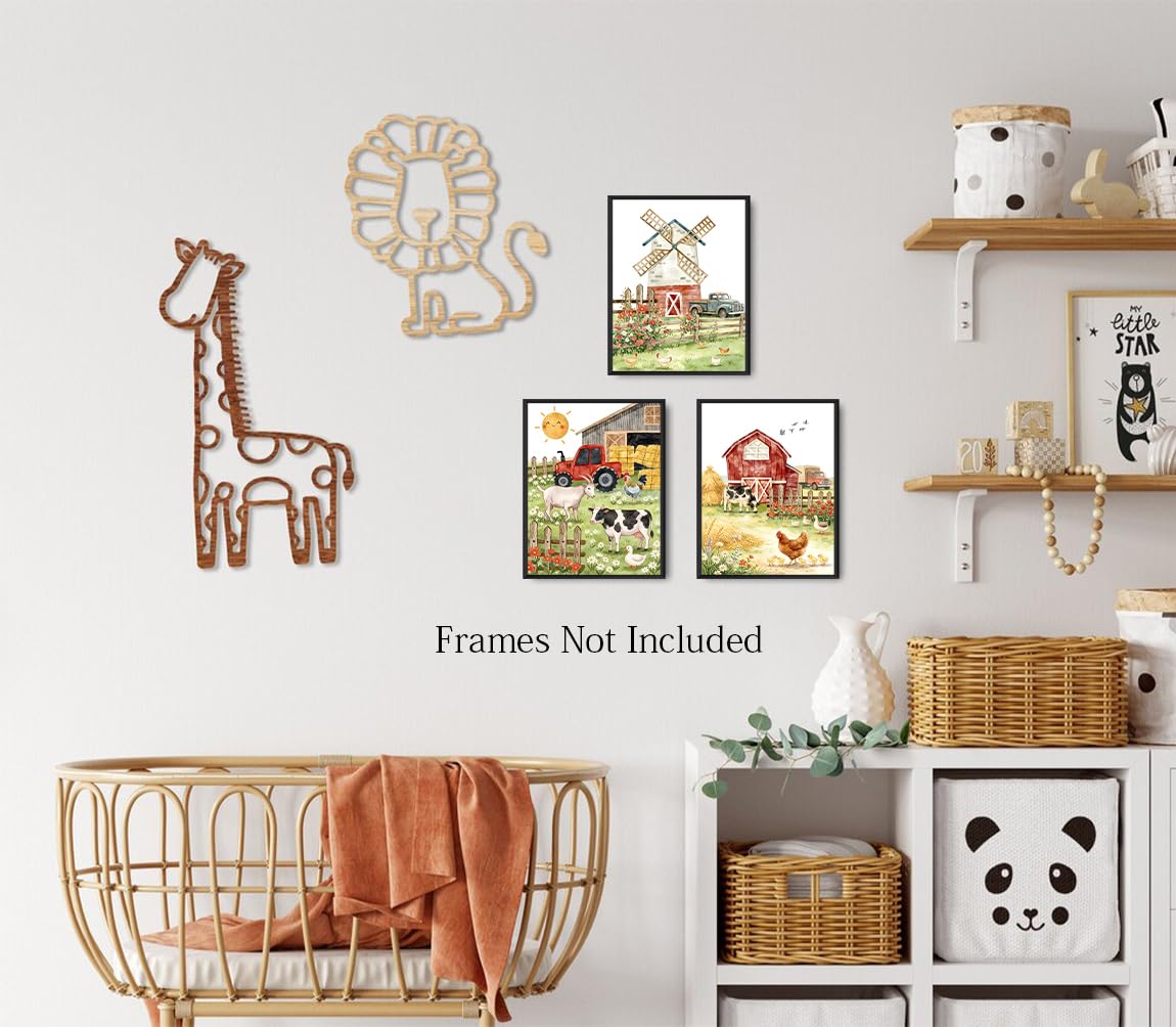 Farm Animal Nursery Prints Decor (Farm Animal Nursery Prints)