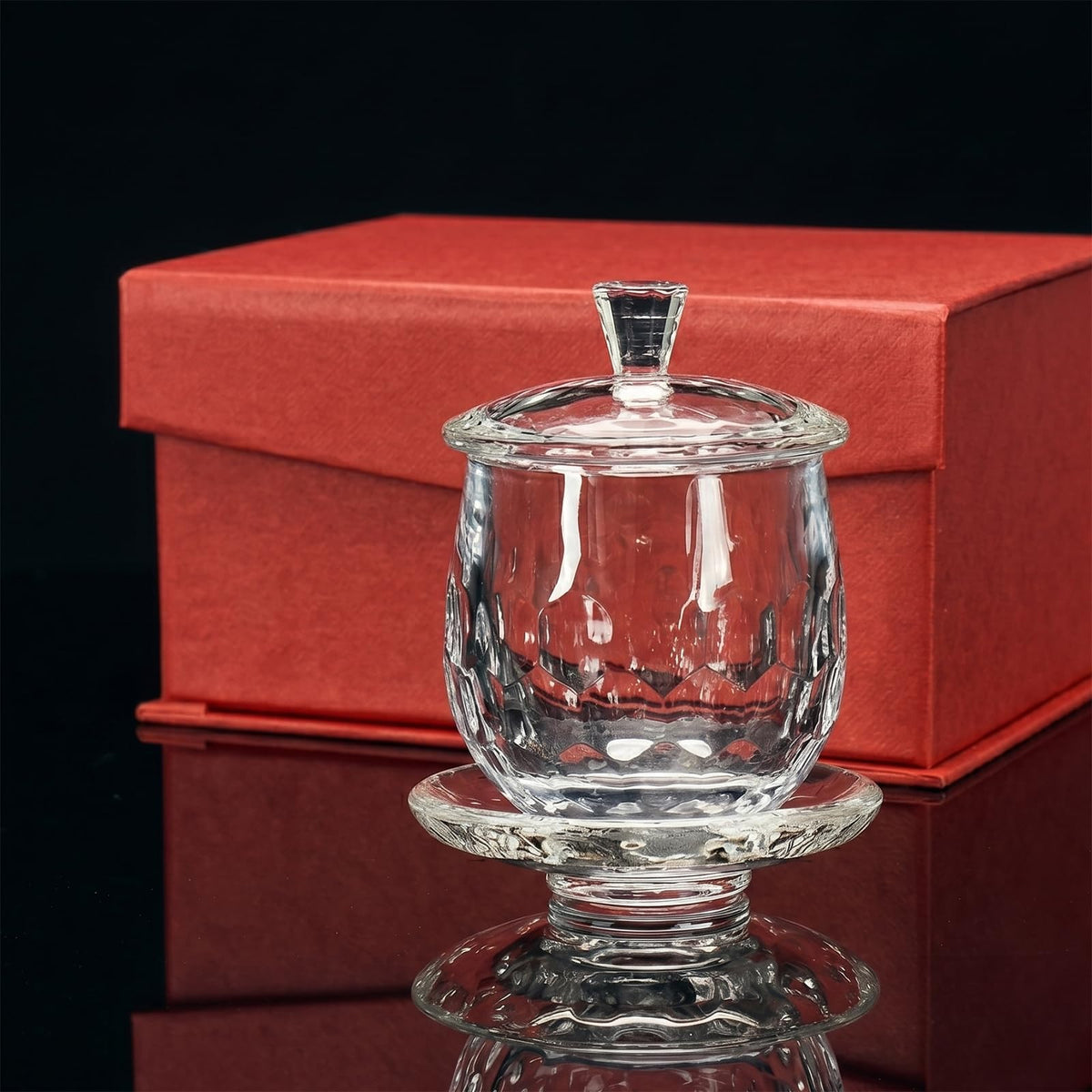 Buddha Water Cup (1pc Clear Glass Cup)