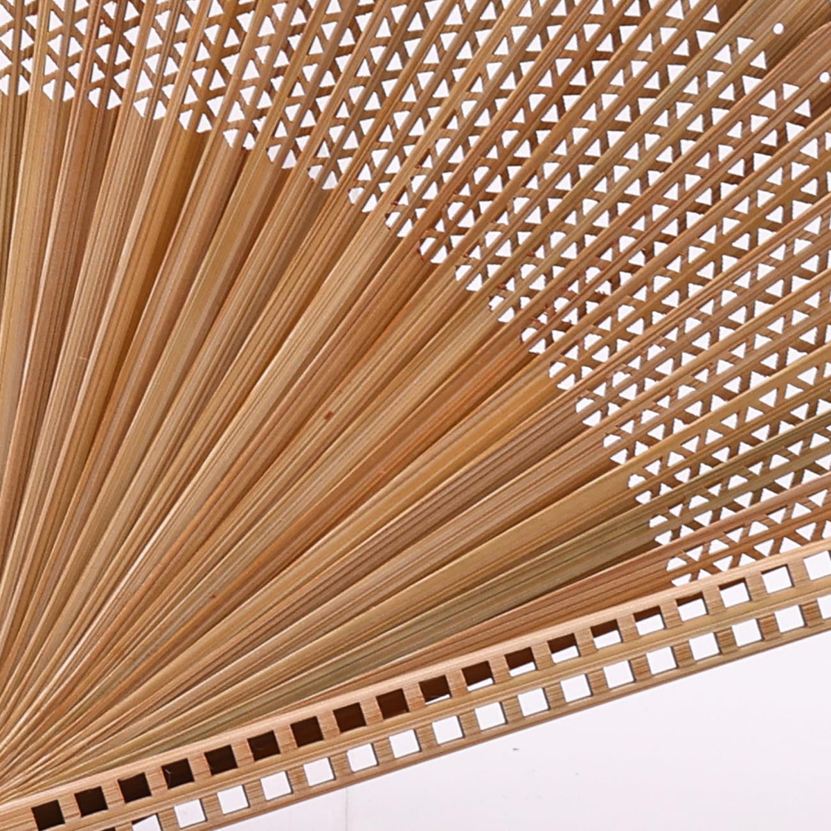 fscafscn Hand Fan for Vintage Japanese Bamboo Silk Elegant for Dance Music Festival Wedding Church Decoration Party (Army Green / Medium)