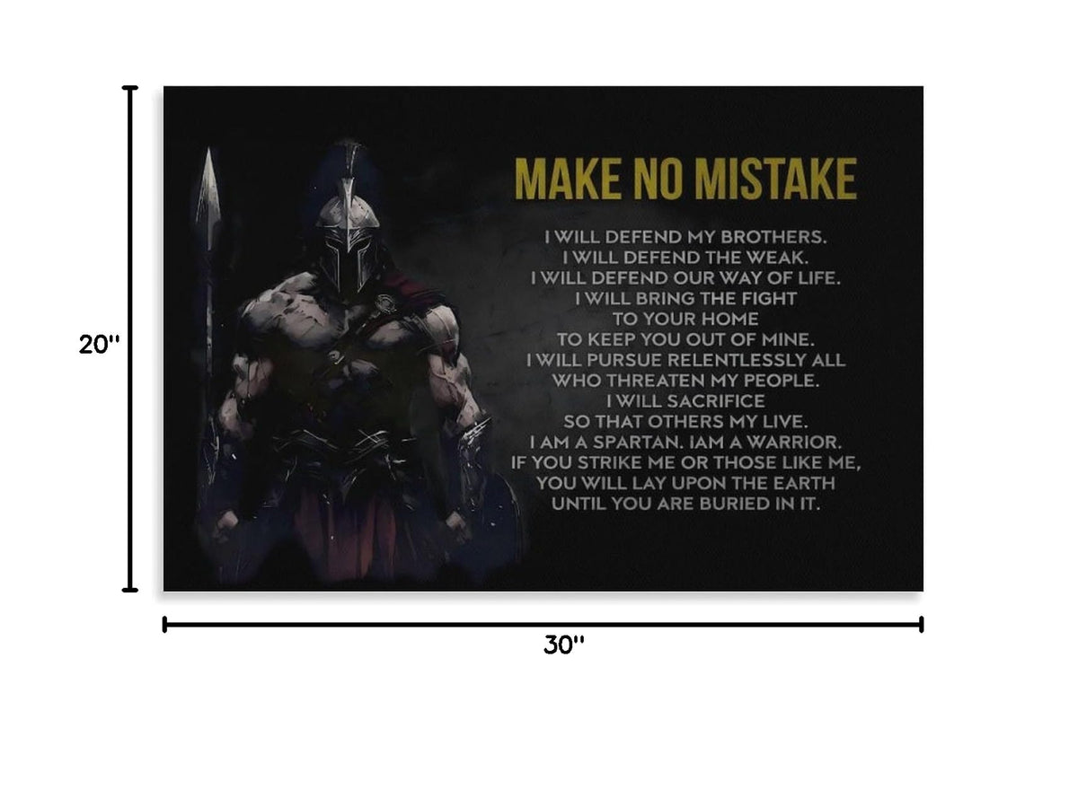 Spartan Warrior Quote Motivational Poster Canvas Printing Wall Art Prints Wall Decor Posters Dark Minimalist Stoic Gym Office Living Room Bedroom Man Cave Decor 20x30inch (style-1 / 20x30inch(50x75cm) Unframe)