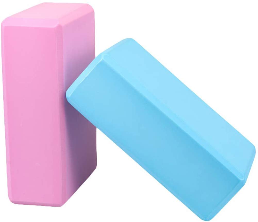 4 Pcs High Density EVA Foam Bricks Yoga Foam Exercise Blocks