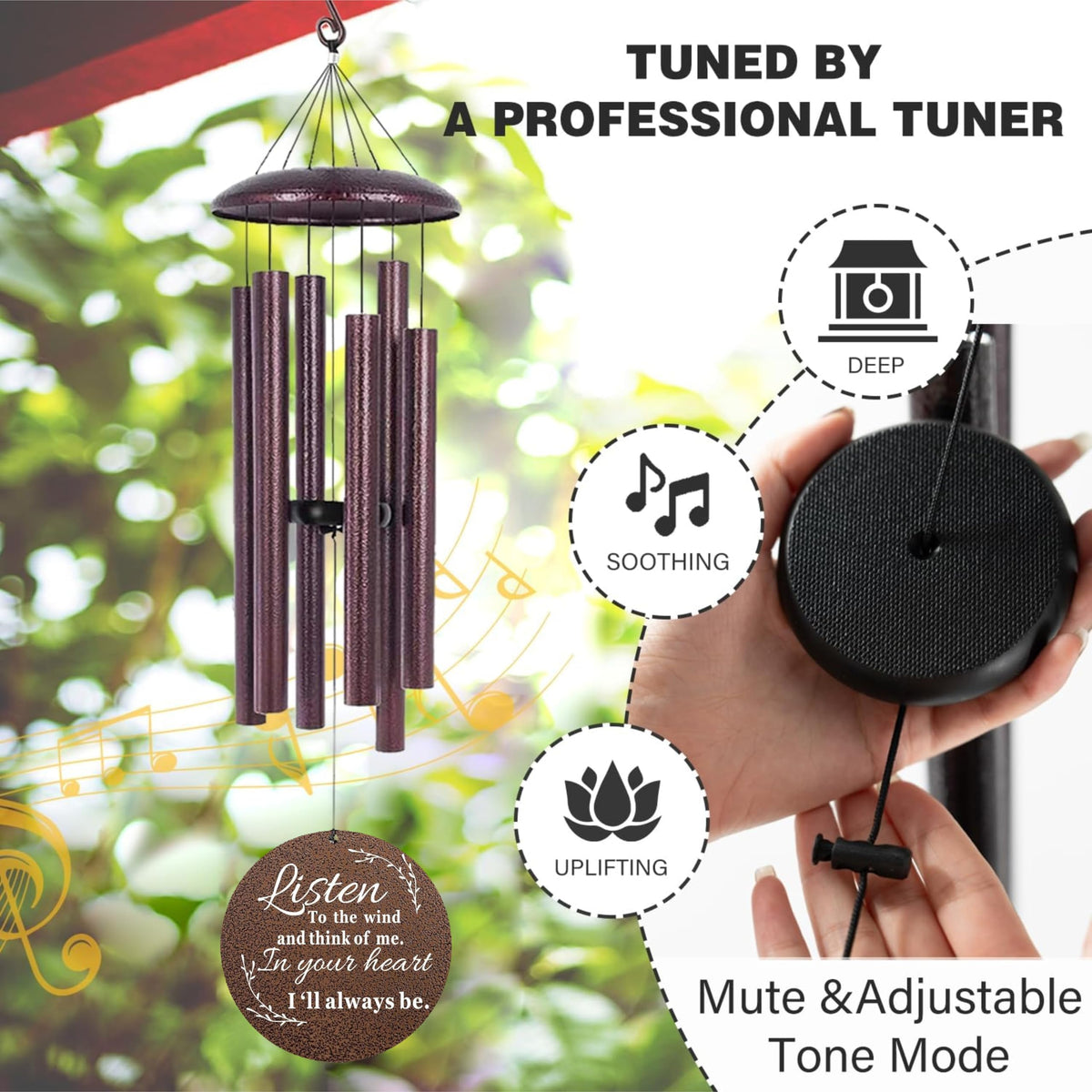 Sympathy Wind Chimes for Loss of Loved One