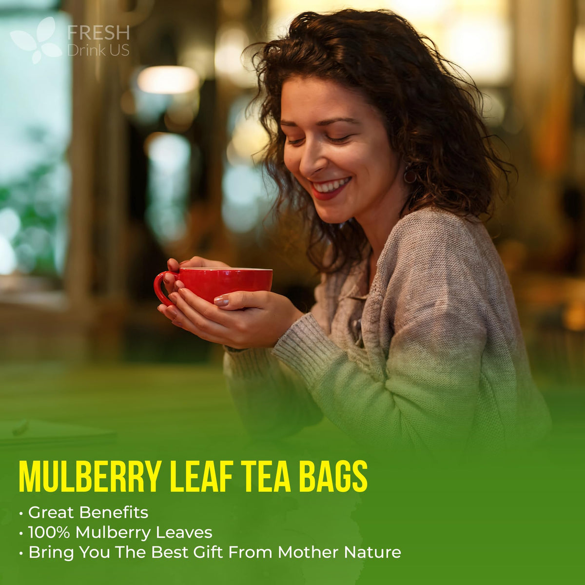Premium Mulberry Leaf Tea (120 Tea Bags)