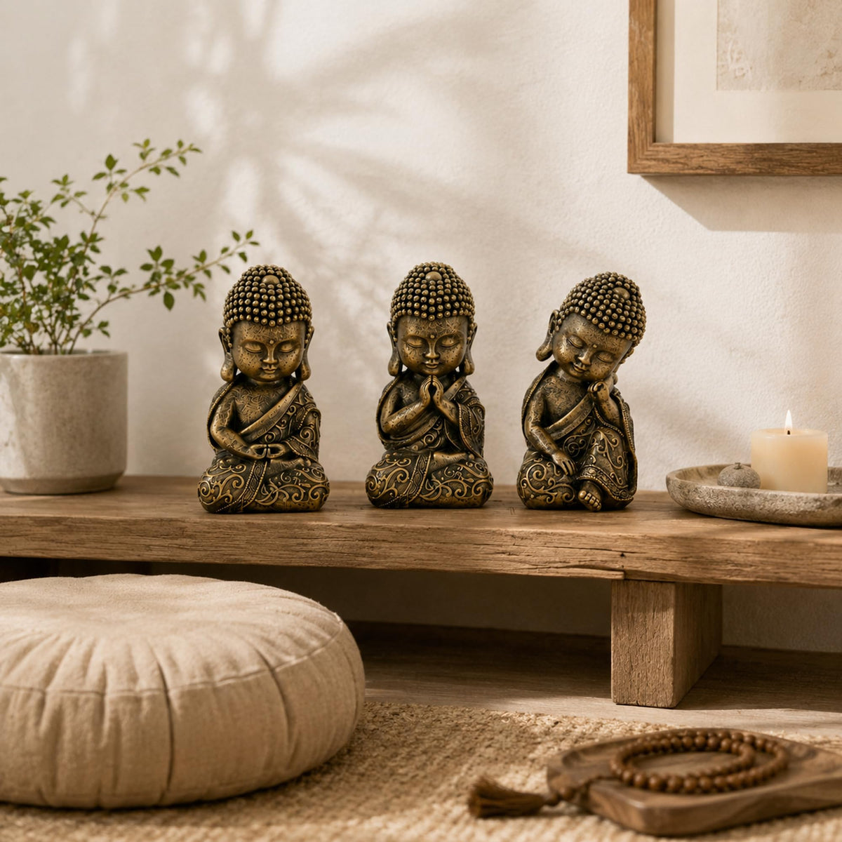 8 Inch Buddha Statue