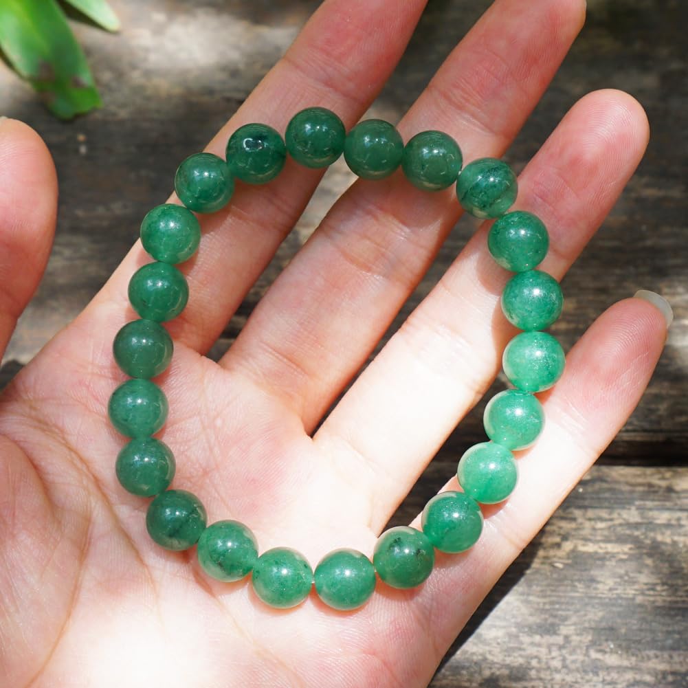 8mm Green Aventurine Bracelet for Women Men (8mm Green Aventurine Bracelet)