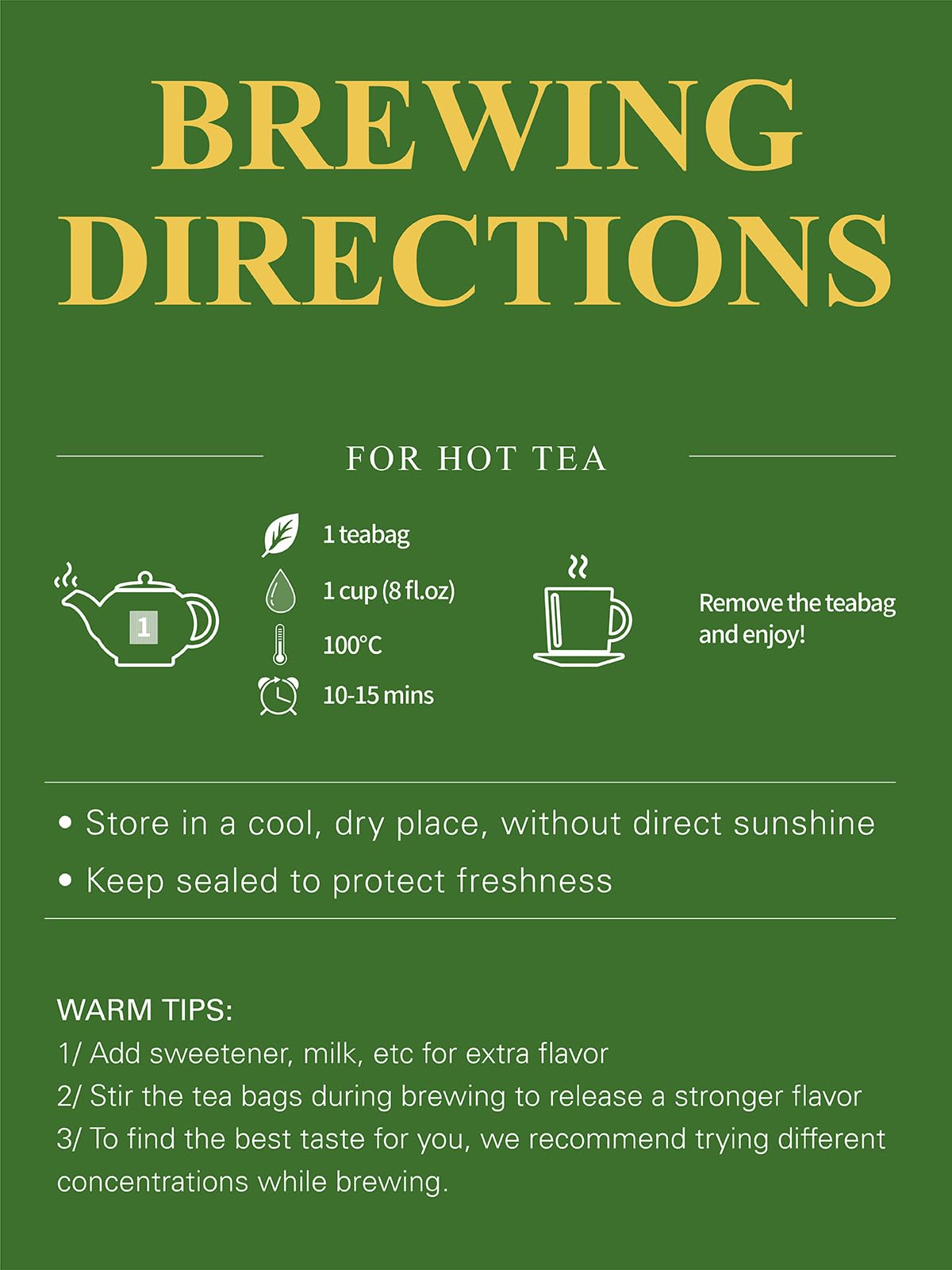 Organic Ginger Tea Bags