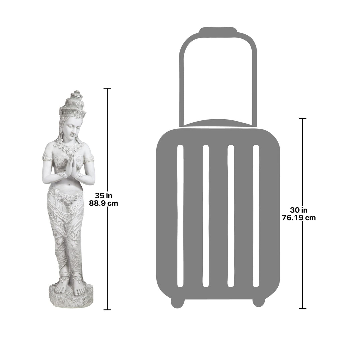 Thai Teppanom Beautiful Being Statue (Medium)