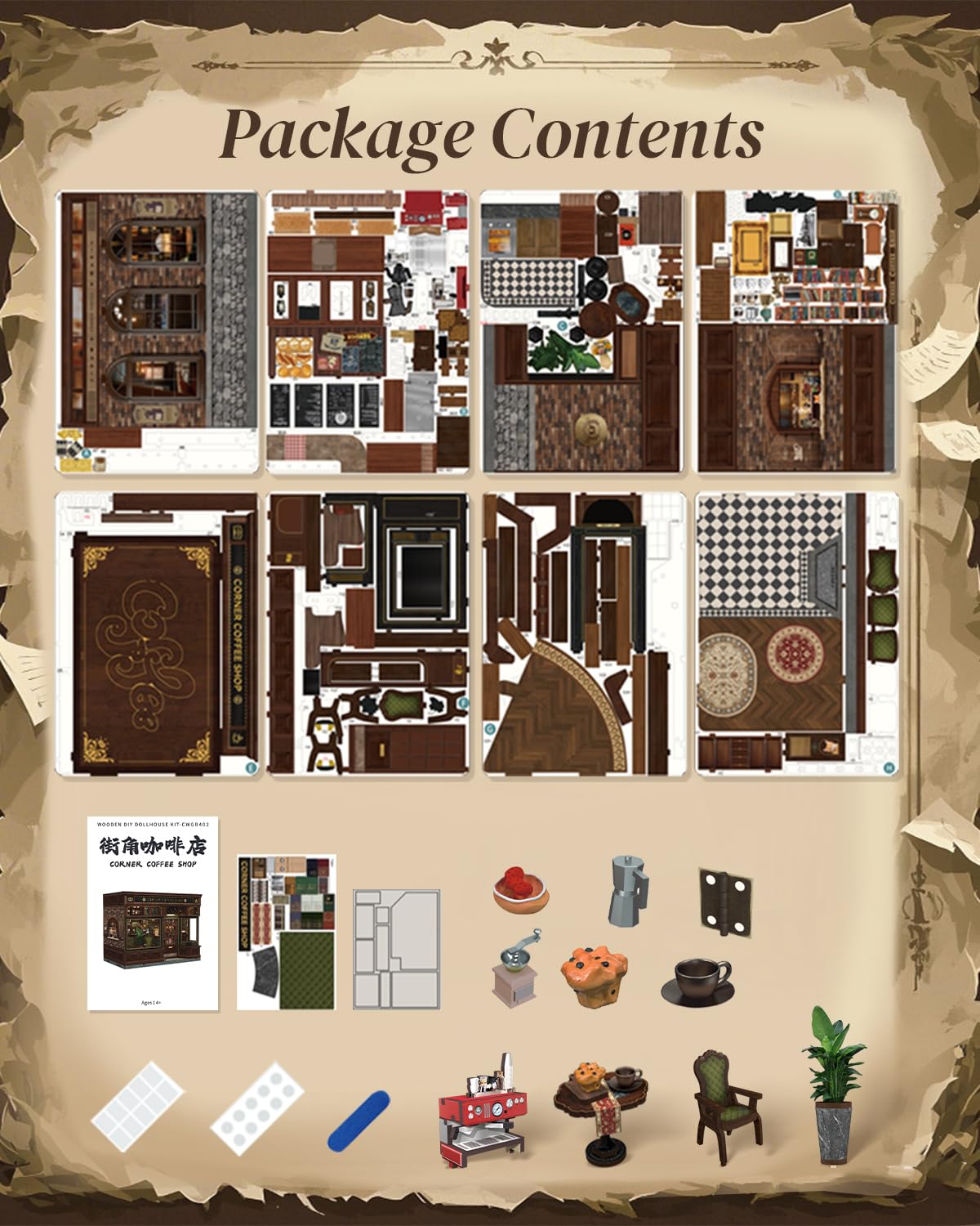 Book Nook Kits for Adults
