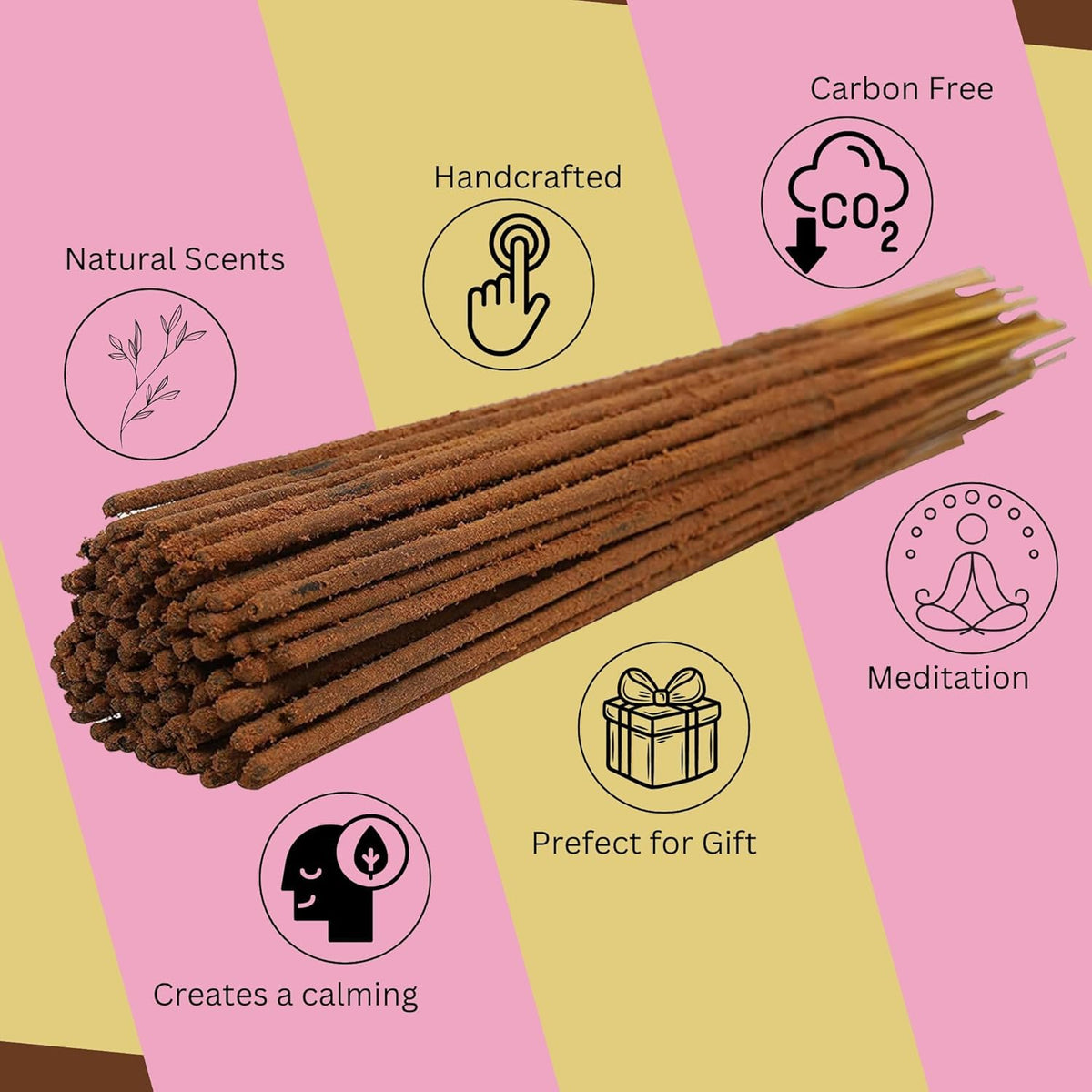 Bless Organic (Church Incense / 25 Sticks (1.4 OZ/40 GM))