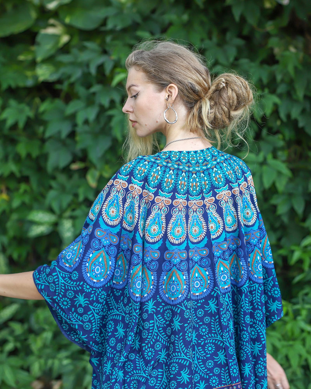 Blue Beach Kaftan for Women (Kaftan Blue)