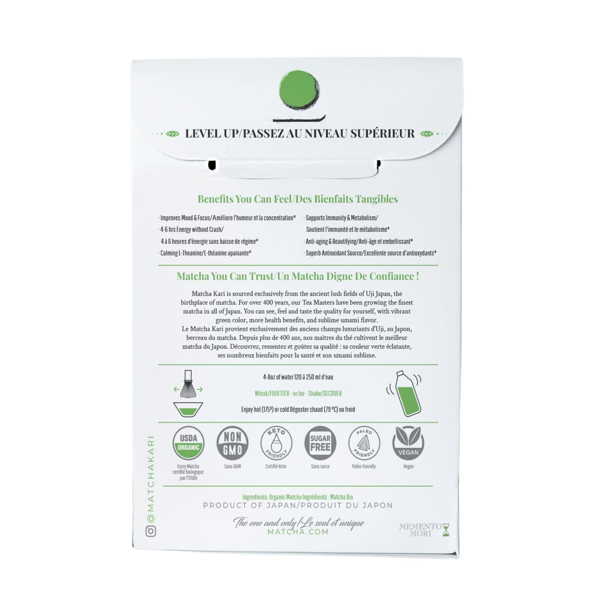 Dr. Weil Matcha Kari Organic Matcha Sticks (12 Count (Pack of 1))