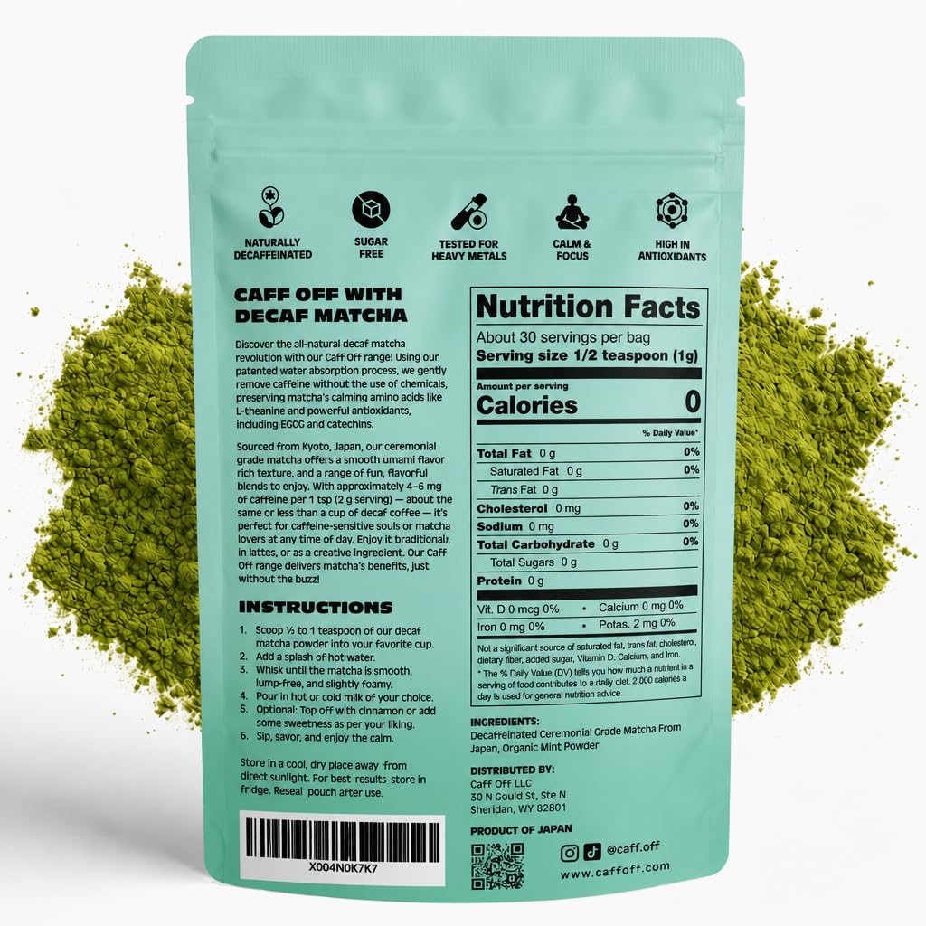 Decaf Mit Matcha Green Tea Powder (DECAF - 1.06 oz)