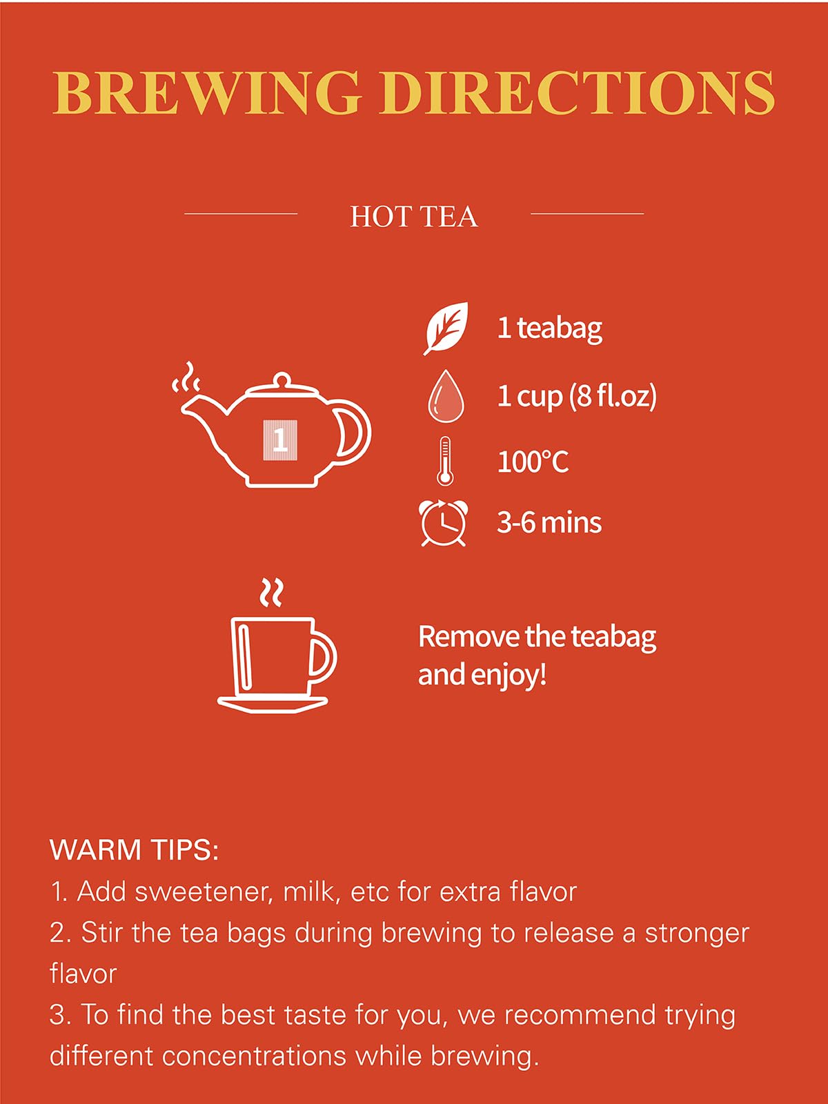 Organic Rosehips Tea Bags