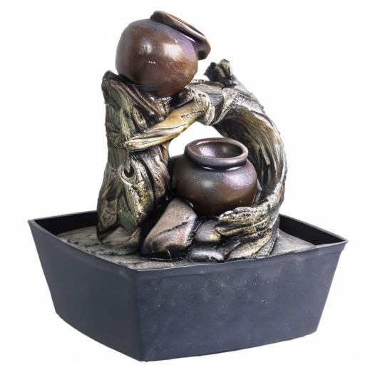 Resin Trunk with jar (Brown)