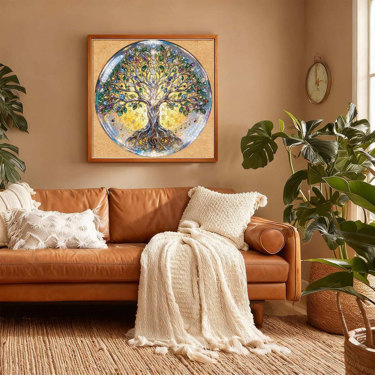 1000 Piece Jigsaw Puzzle for Adults Tree of Life Crystal (C-tree of Life Crystal)