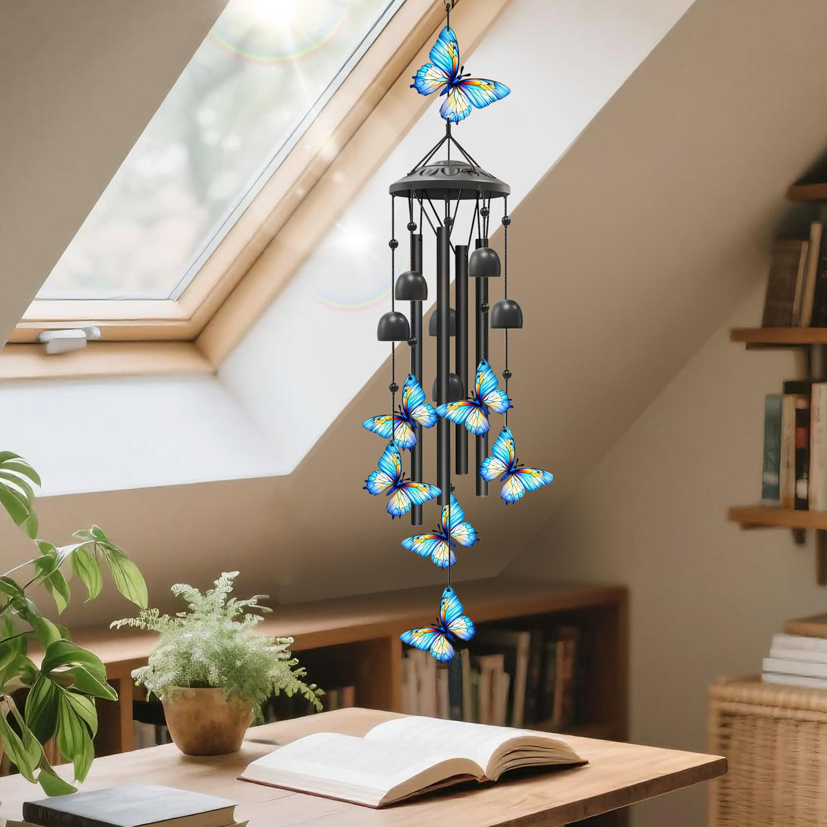 Butterfly Wind Chimes for Outside