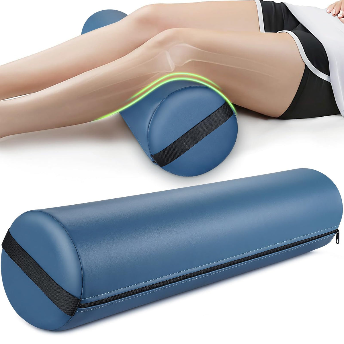 26 x 6 In Full Round Massage Bolster (6" Full Round - Blue)