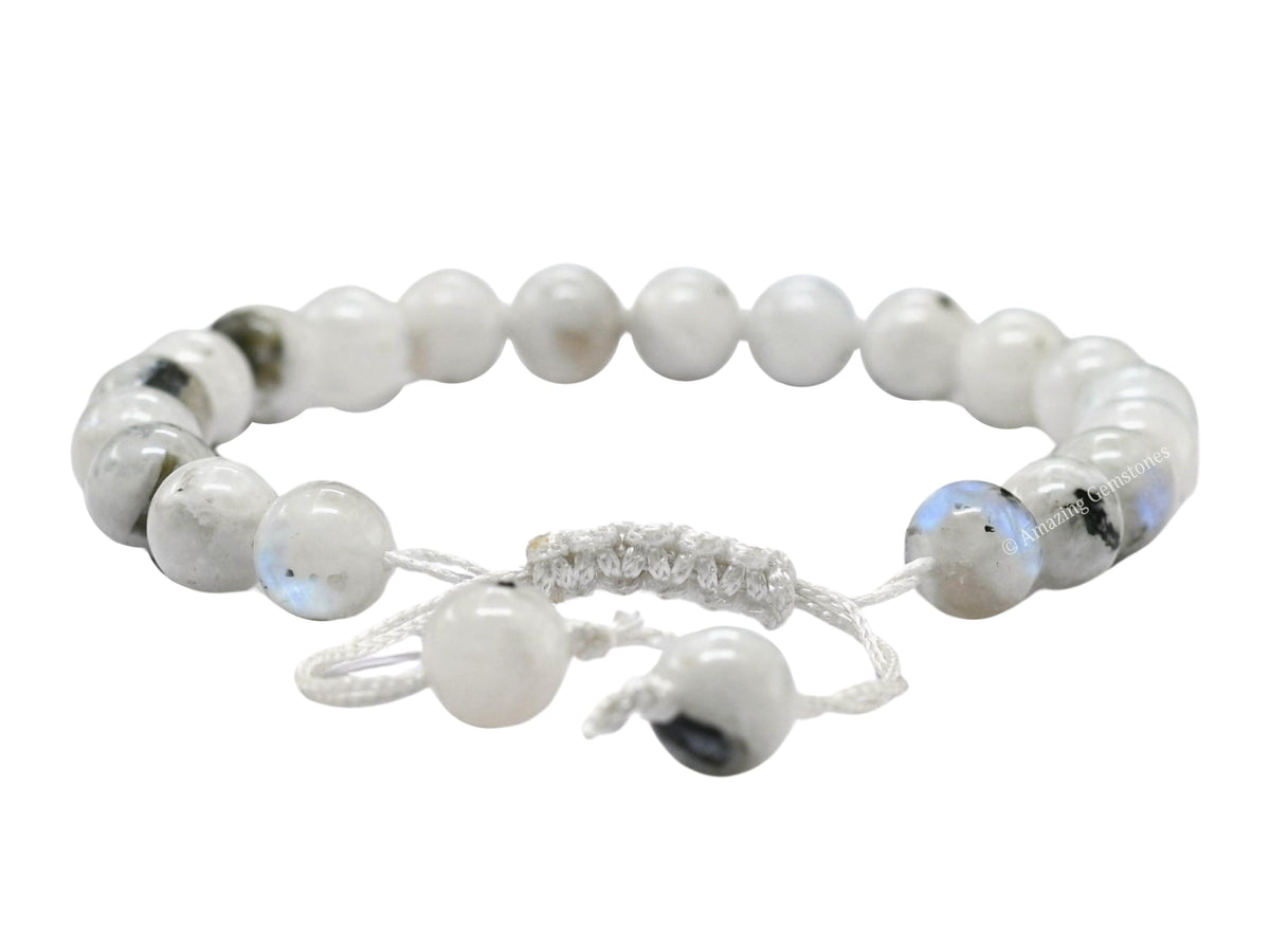 Rainbow Moonstone Bracelet for Women Men's Gifts (Rainbow Moonstone)