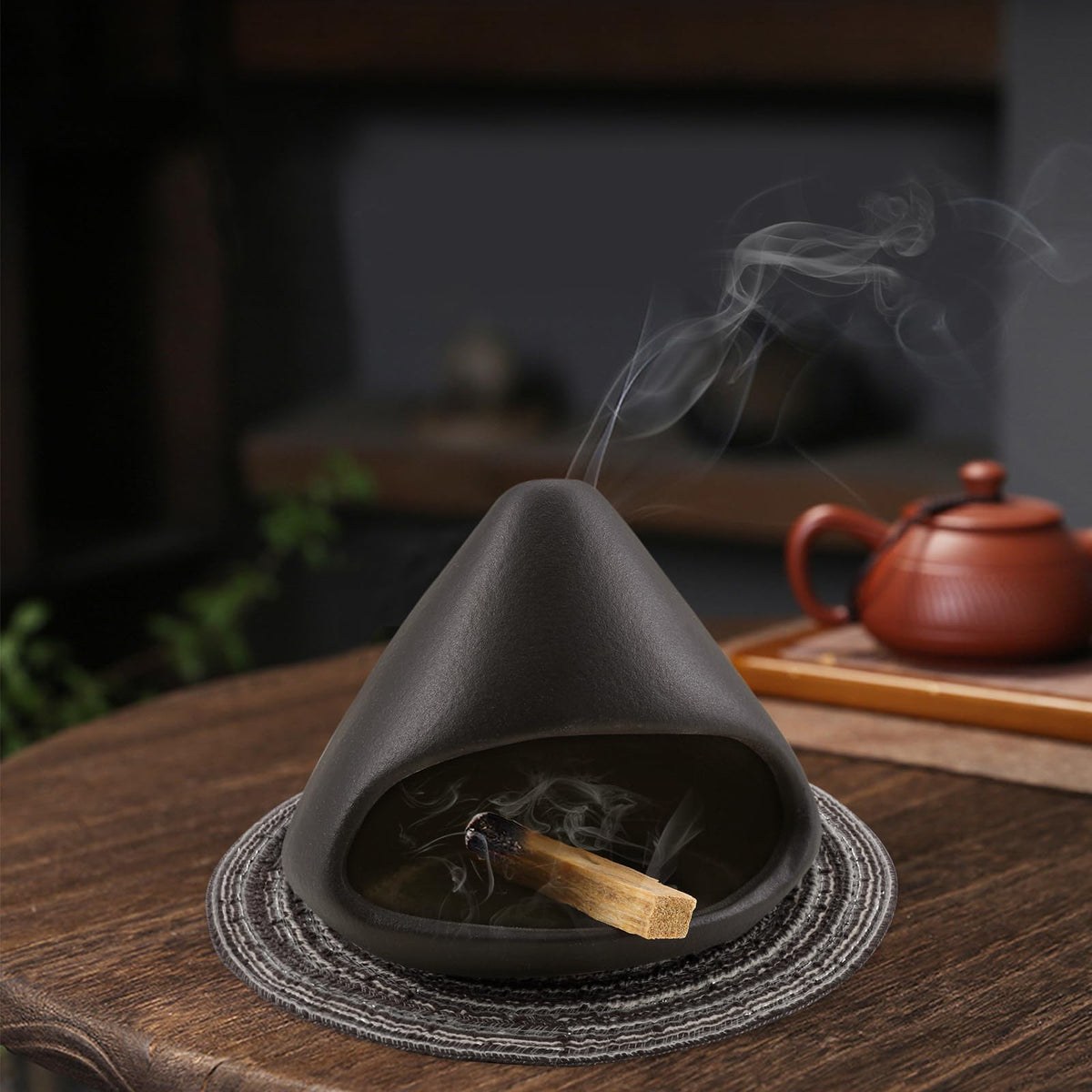 Palo Santo Holder Burner (Black+mat)
