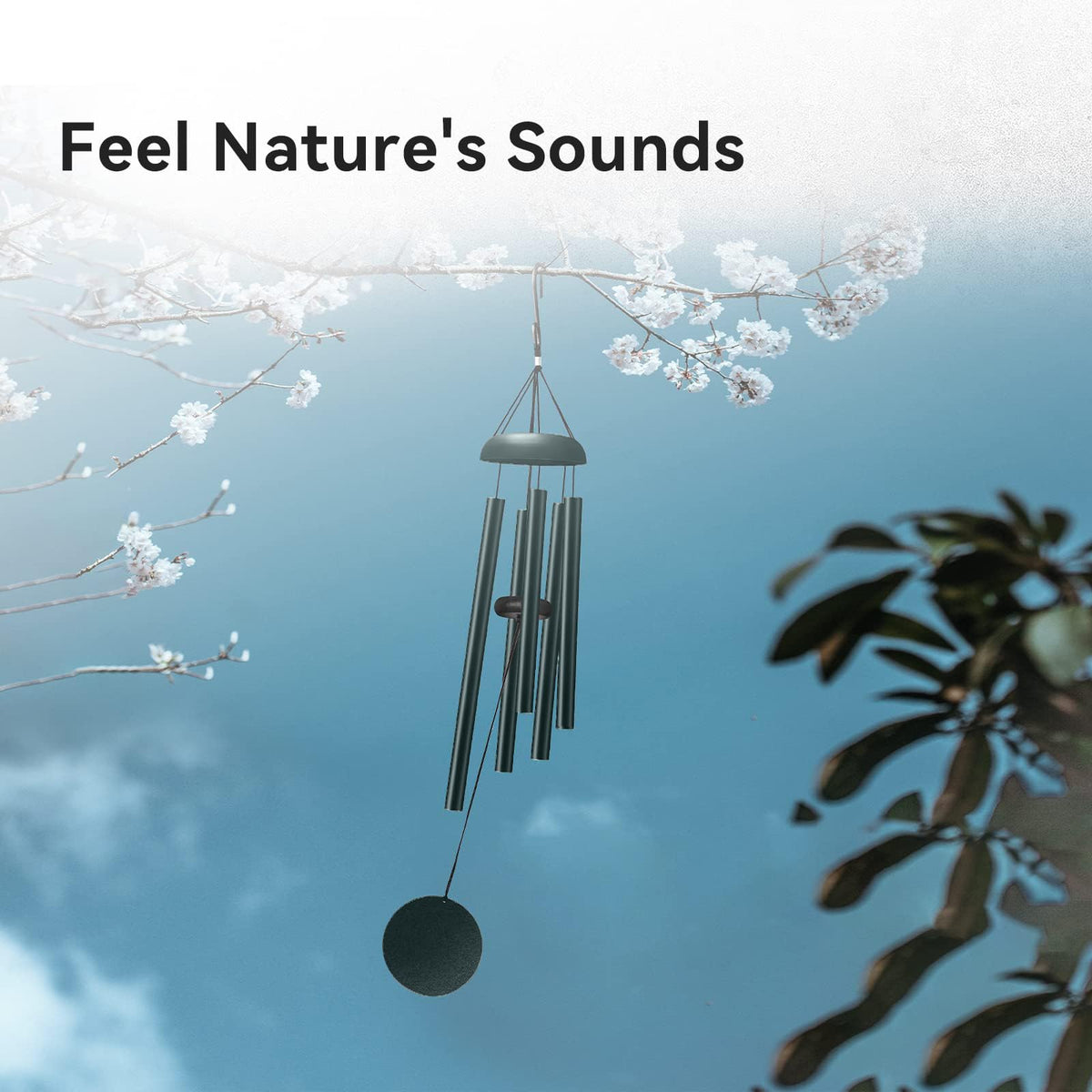 WindChimes Outdoors (Green / 32“)