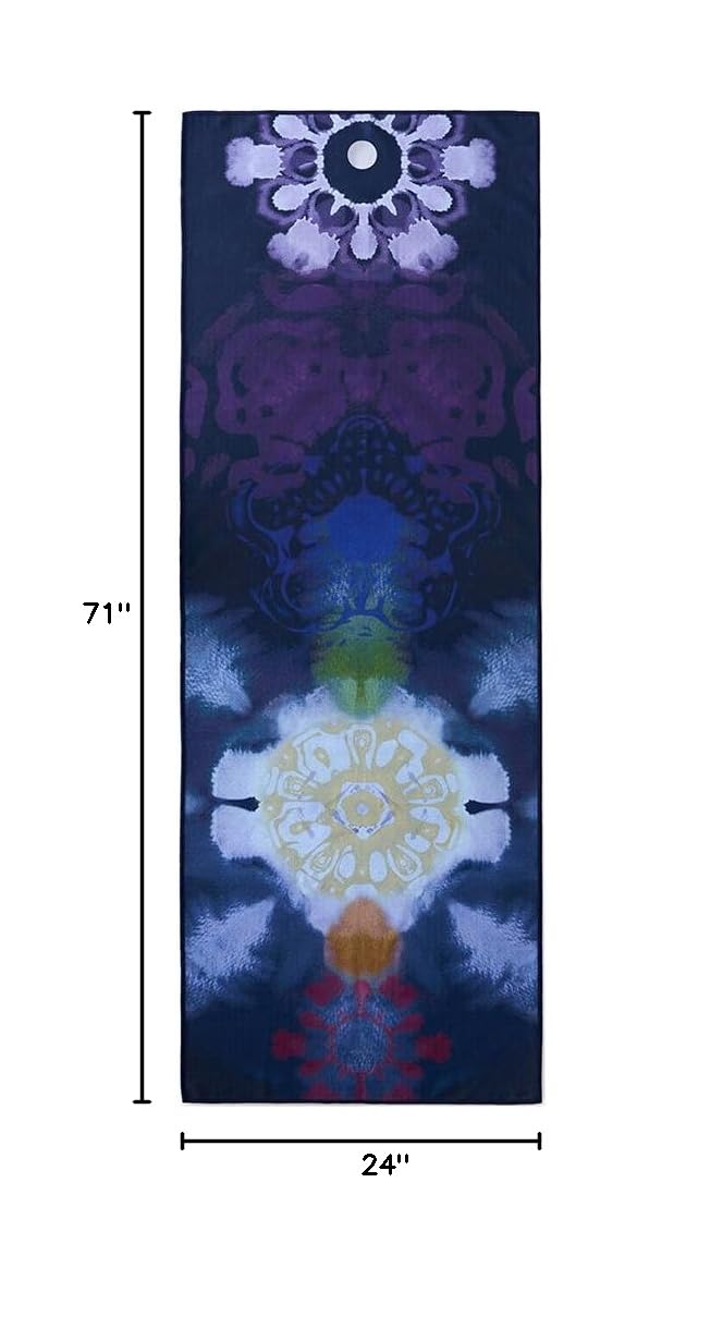 Yogitoes Hot Yoga Mat Towel (Chakra Residence / 71" x 24")