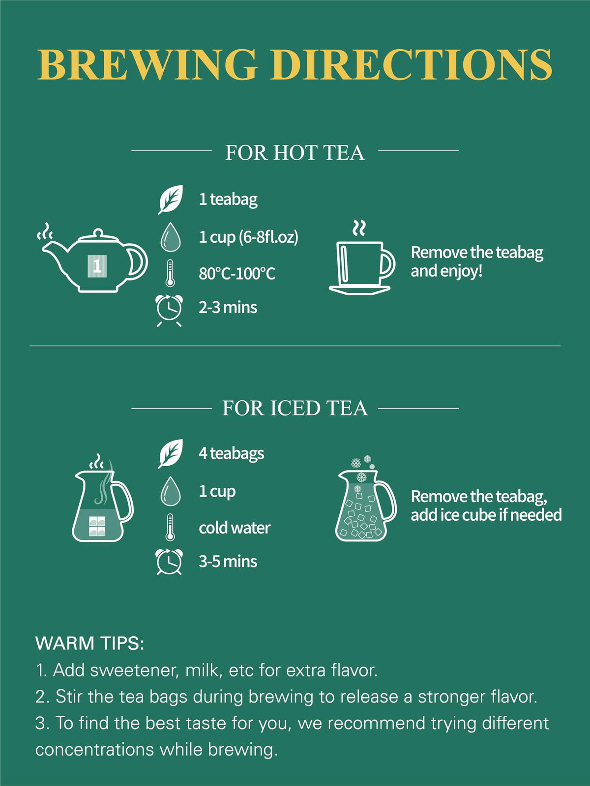 Organic Jasmine Green Tea Bags