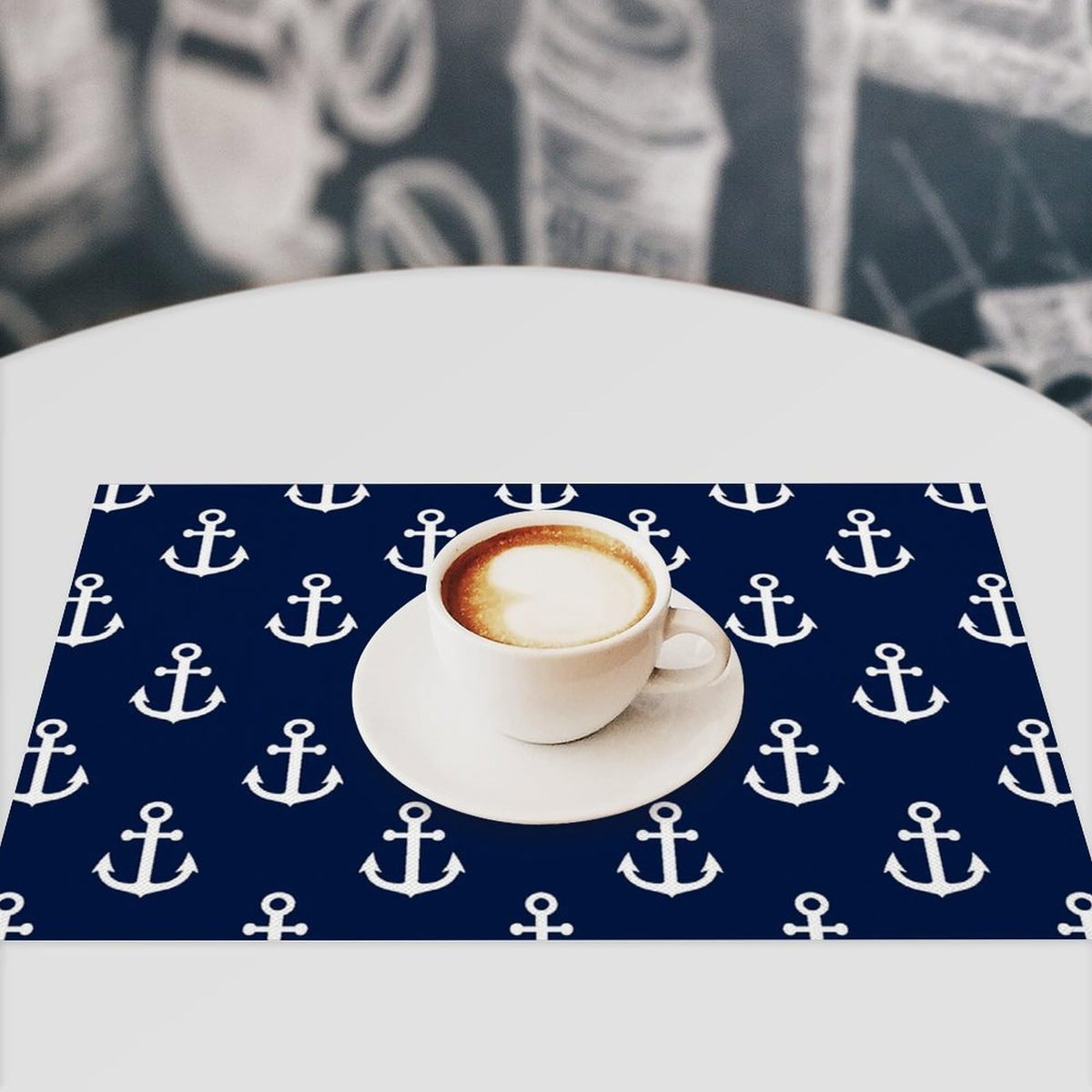 Anchor Placemat Set of 6 (Coastal-2 / 6pcs)