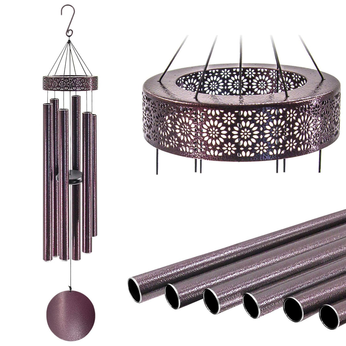 48'' Wind Chimes for Outside Deep Tone (48“-Bronze)